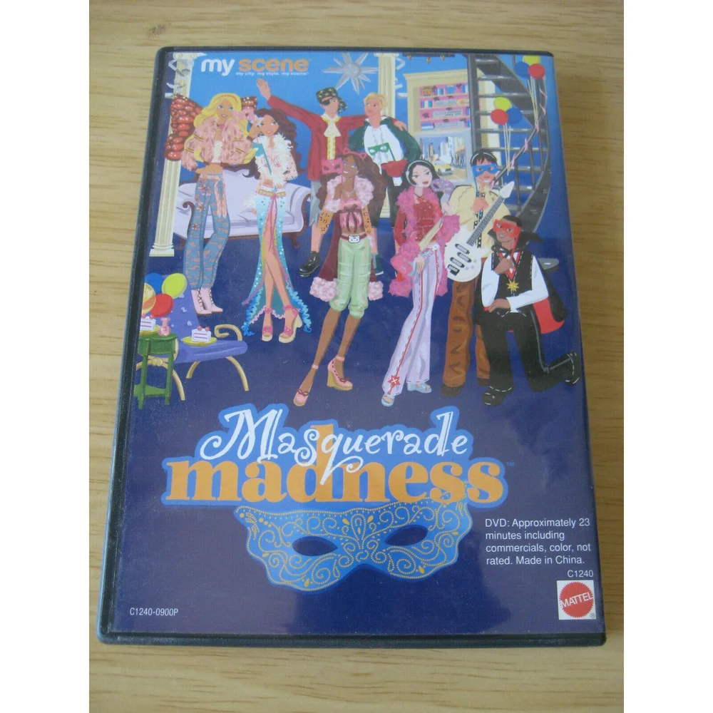 My Scene Masquerade Madness DVD Mattel - Picture 2 of 5